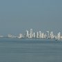 Arriving at Cartagena, Columbia - these are the condos in the newer part